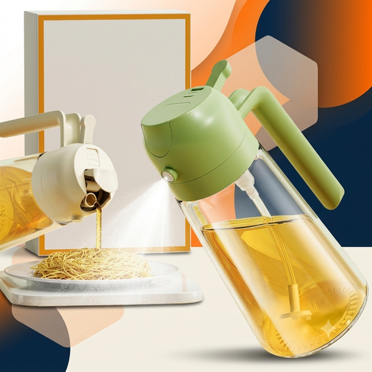 Multi-Function Oil Spray & Pour Bottle